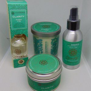 rareESSENCE AROMATHERAPY 4pcs Spa Set CLARITY Eucalyptus & Sage